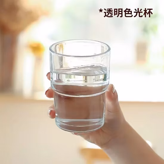 Taza de bambú de vidrio con manga de cuero, taza de paja, taza de jugo de bebida, taza de bebida de restaurante, taza de café de bebida fría